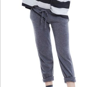 Hatch Maternity charcoal cashmere jogger sz1 NWOT